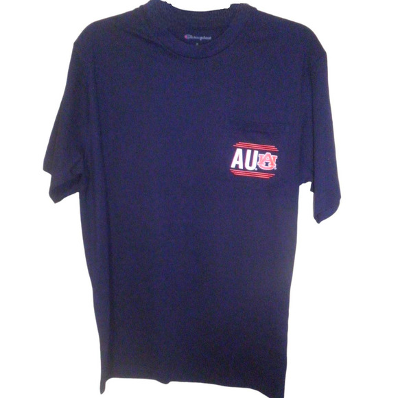 Champion Licensed NCAA Shirt, Auburn University, Founded 1856, Orange and Blue - Picture 1 of 8
